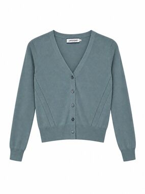 J.McLaughlin Gracie Silk Cashmere Cardigan Seafoam V Neck Womens Small